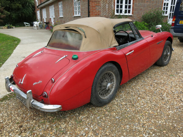 Austin Healey 3000 MK III BJ8 Sold as a restoration project